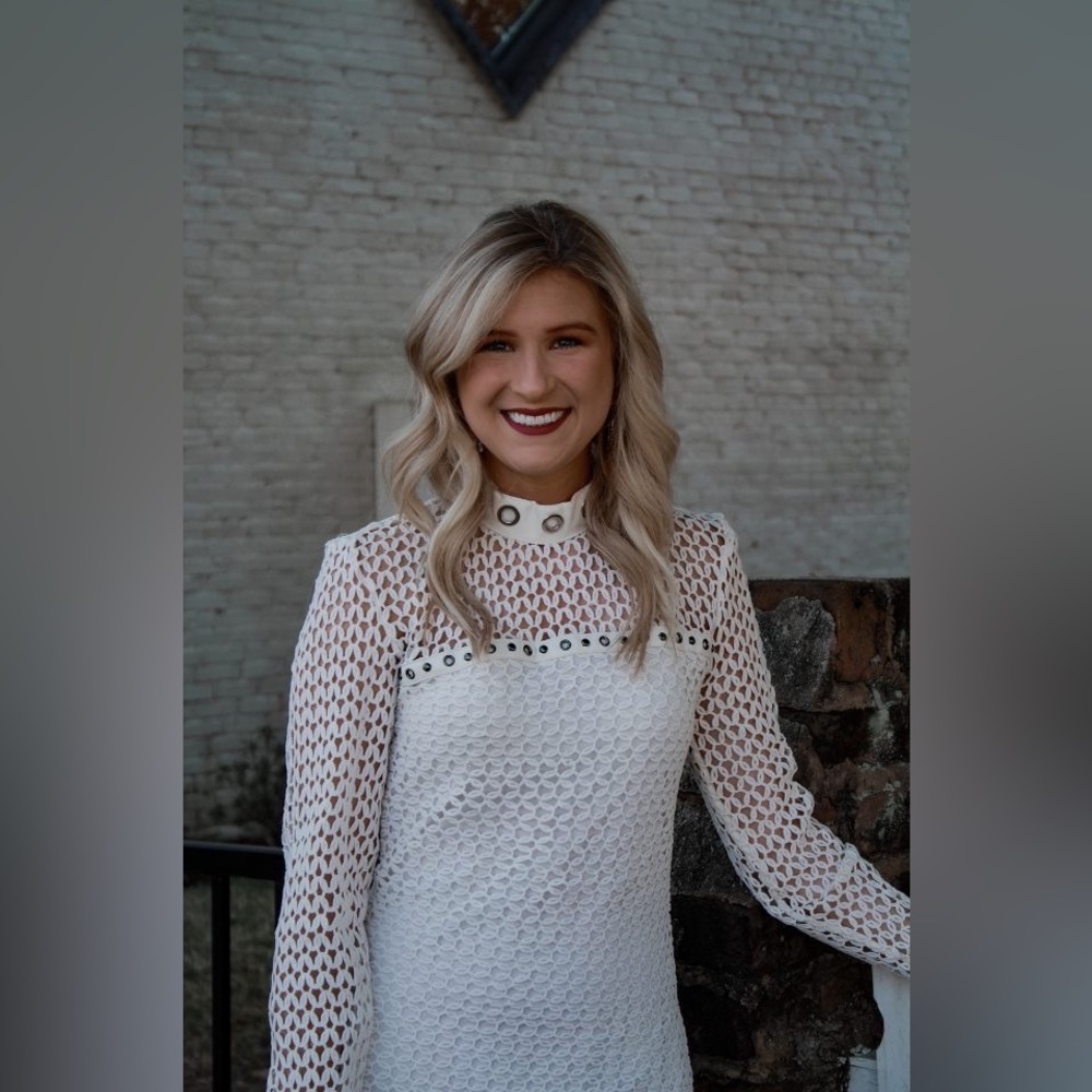 White long sleeve dress